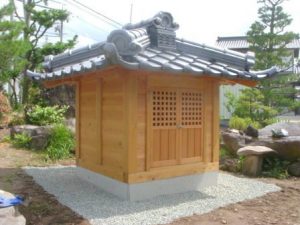 ”ほこら”を建築しました！