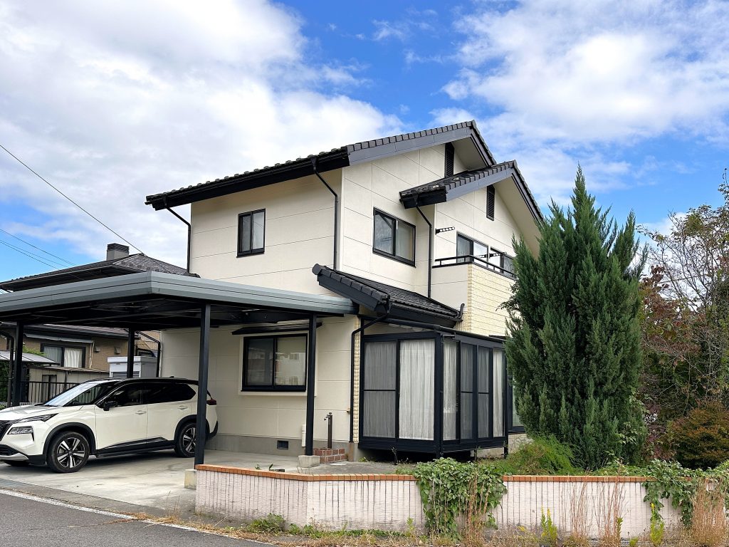お客様宅の外壁リフォーム塗装